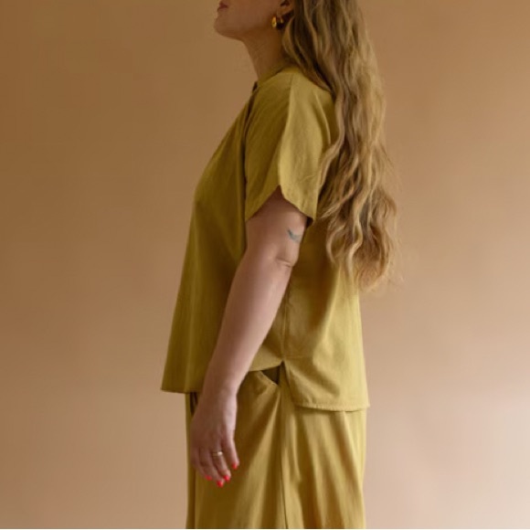 NWT Kalalou Short Sleeve Top One Size OSFM - Picture 3 of 9